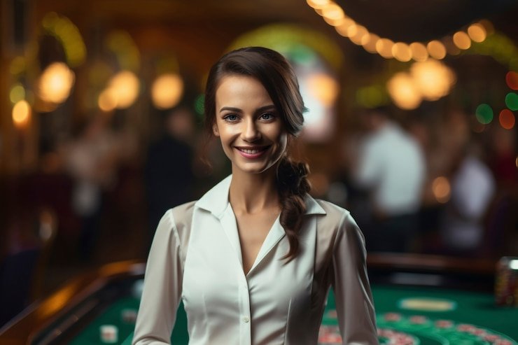 Kontrol permainan yang intuitif Antarmuka kontrol permainan slot dengan tombol spin dan pengatur taruhan